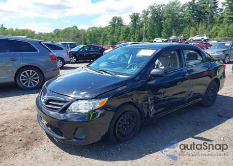 2013 Toyota Corolla Le from USA, damaged, VIN 2T1BU4EEXDC019269